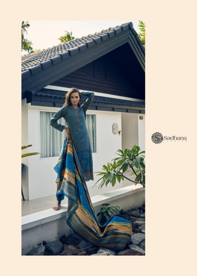 Siyana By Sadhana Musline Silk Digital printed Designer Salwar Suits Wholesale Market In Surat